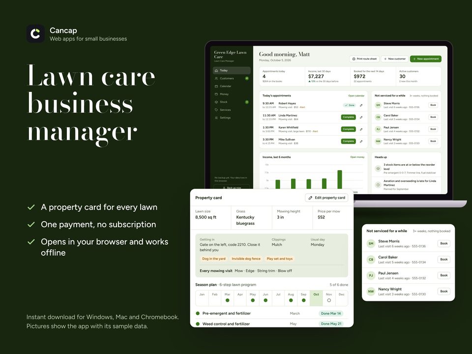 Lawn Care Manager screenshot
