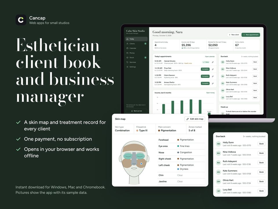 Skin Studio Manager screenshot